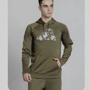 Big & Tall 2XL Adidas Men's training hoodie.